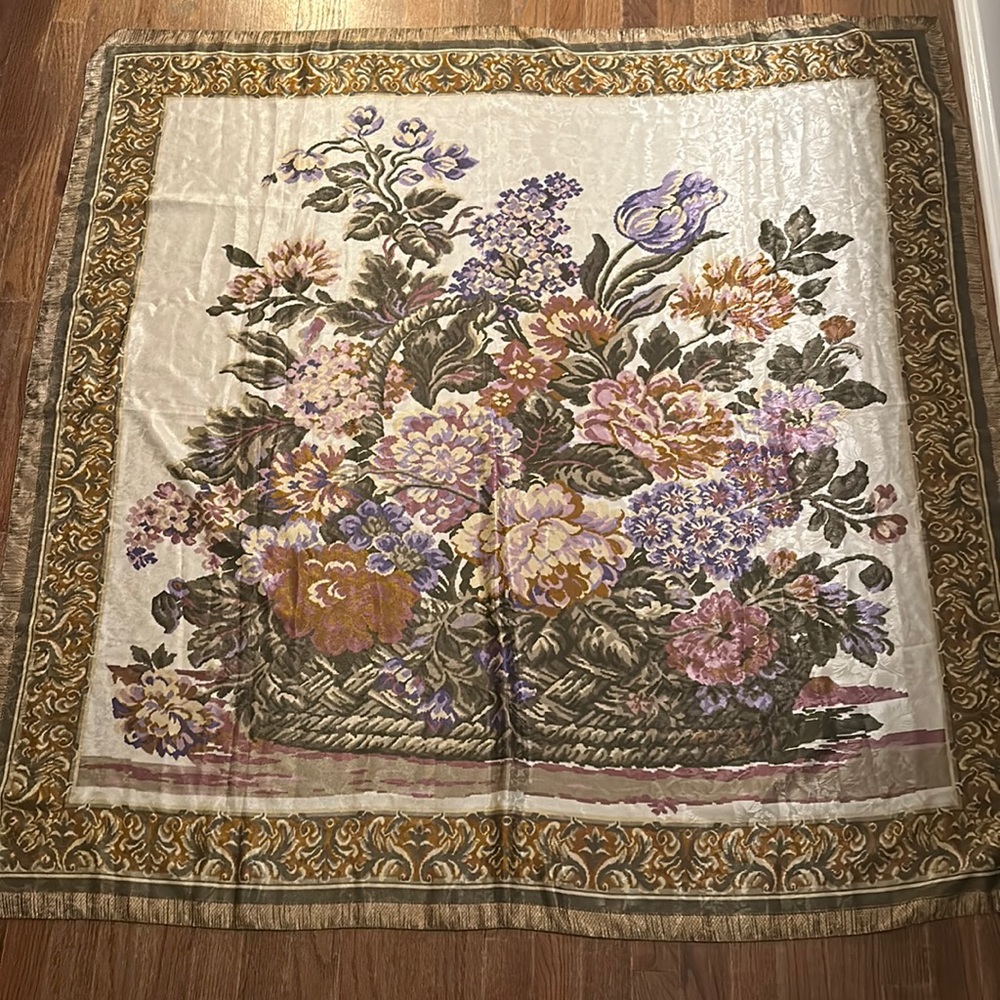 AXCESS large scarf, beautiful floral print made in Italy